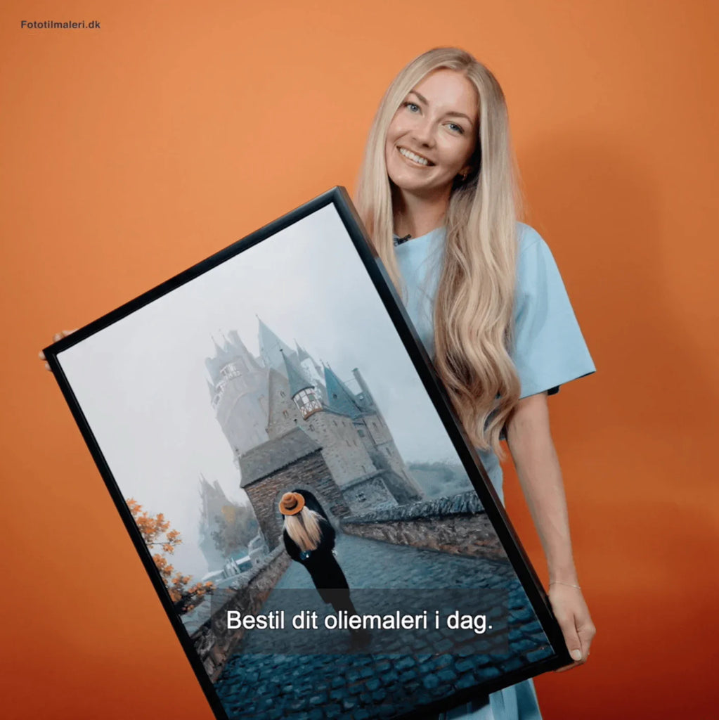 Personlig kunst → Foto til maleri
